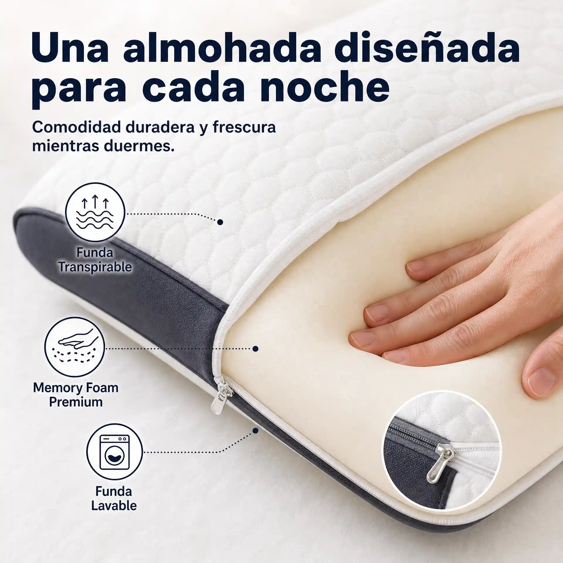 Cerviflix™ Almohada Ergonomica