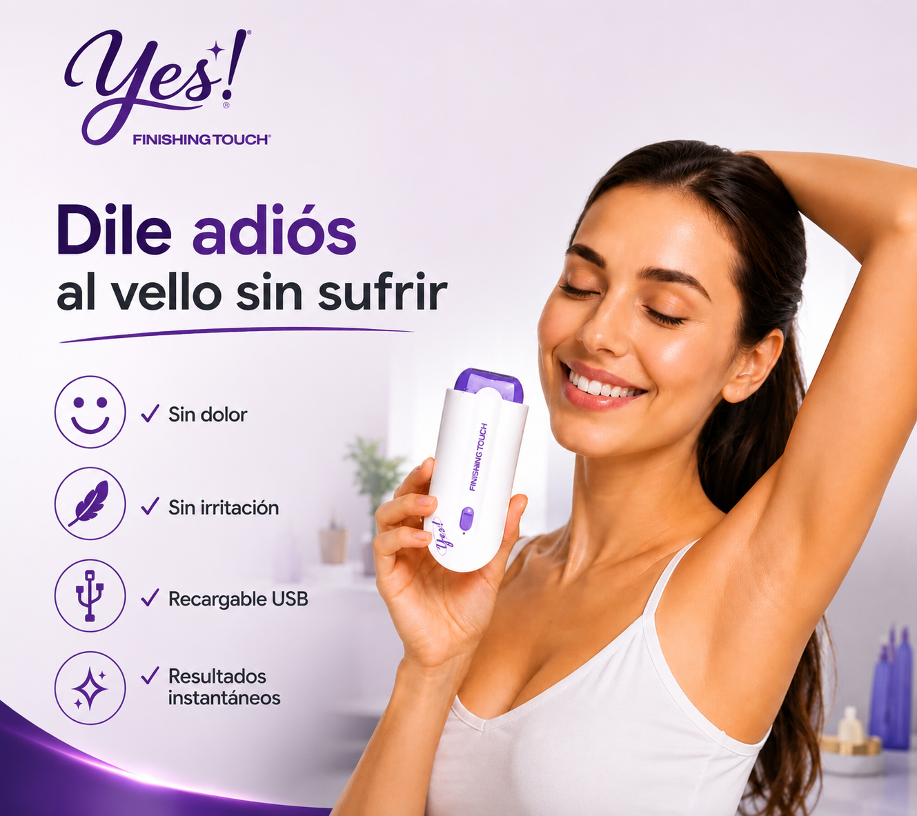 Finishing Touch™ Depiladora Electrica